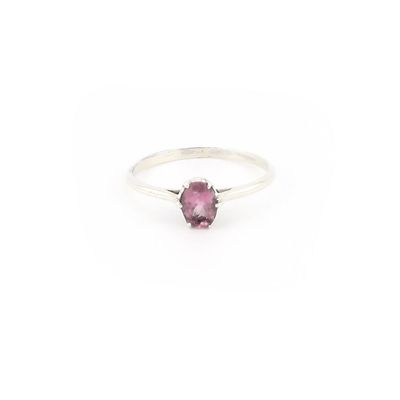 Pink Tourmaline Ring