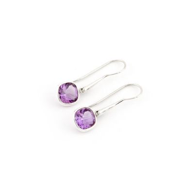 Amethyst Drop Earrings