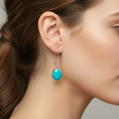 Amazonite Drop Earrings