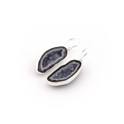 Agate Geode Earrings