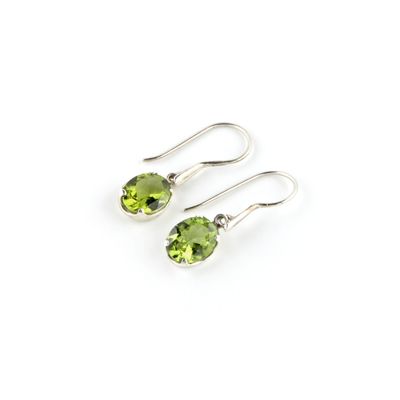 Peridot Drop Earrings