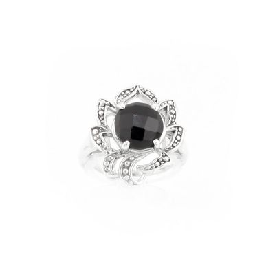 Black Spinel Ring