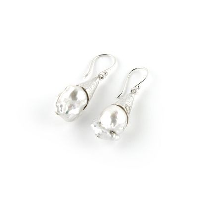 Baroque Pearl Drop Earrings