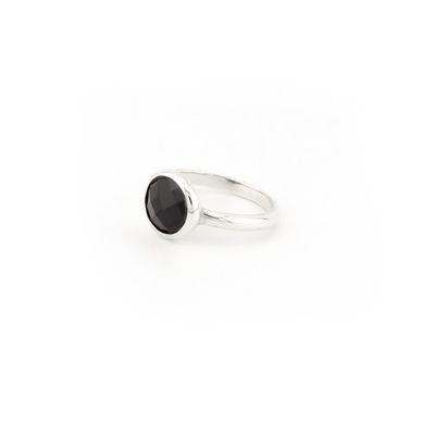 Black Spinel Ring