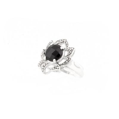 Black Spinel Ring