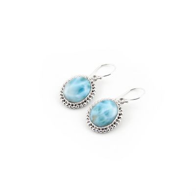 Larimar Drop Earrings
